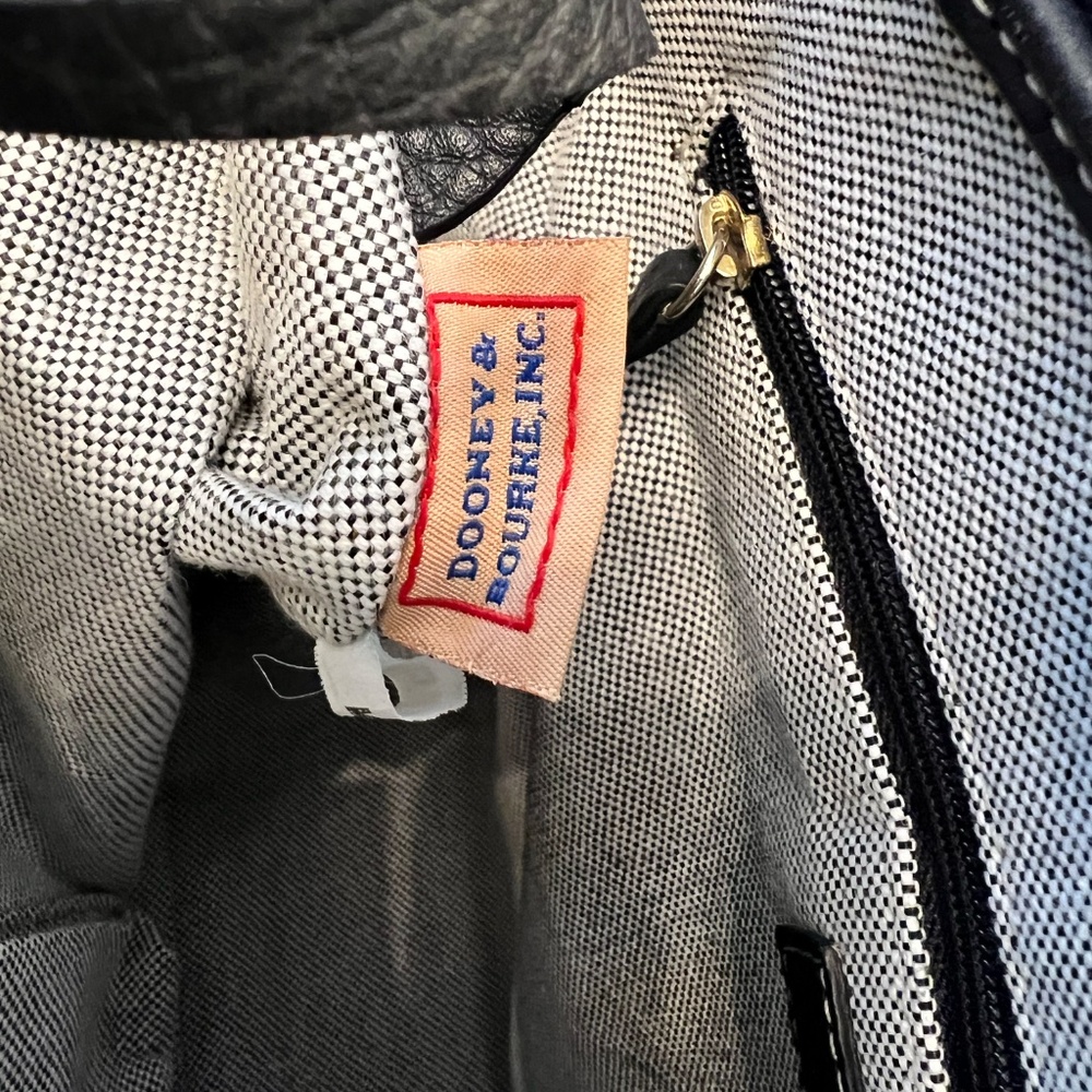 Dooney & Bourke Pebbled Leather Domed Satchel - Picture 10 of 14